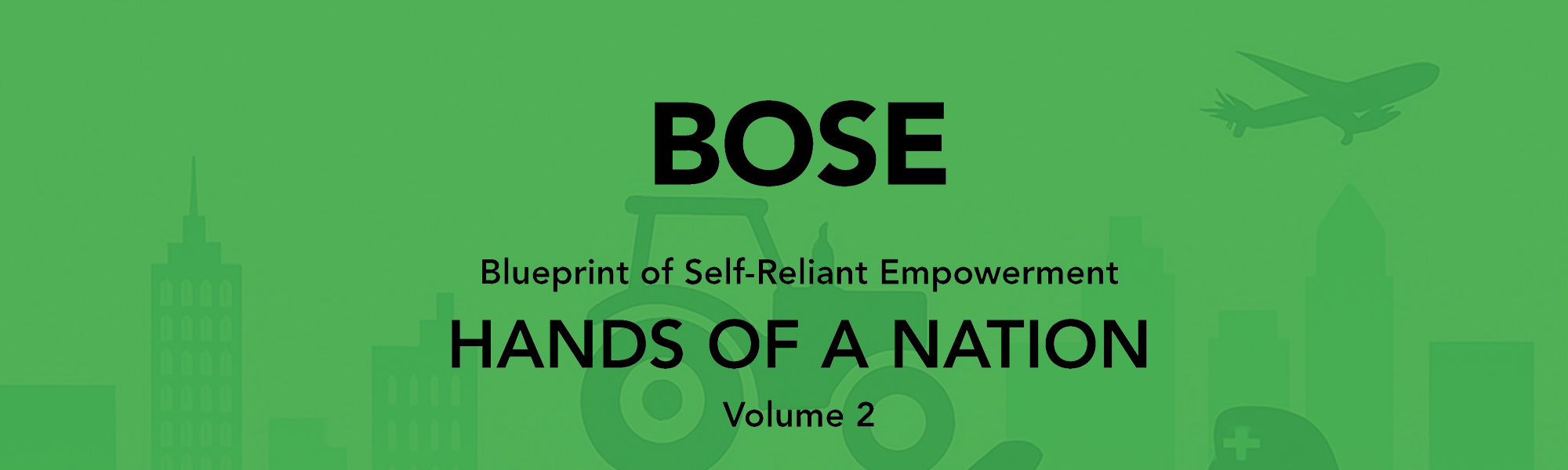 banner hands of a nation